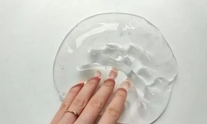 Клиар слайм без тетрабората натрия